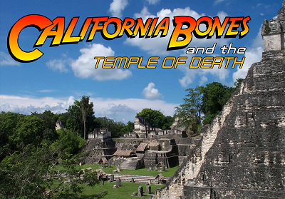 California Bones and the Temple of Death murder mystery party game