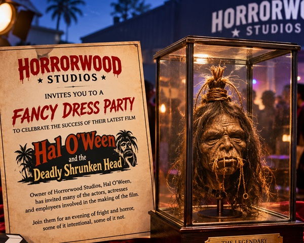 Horrible Happenings in the Haunted House Halloween murder mystery game