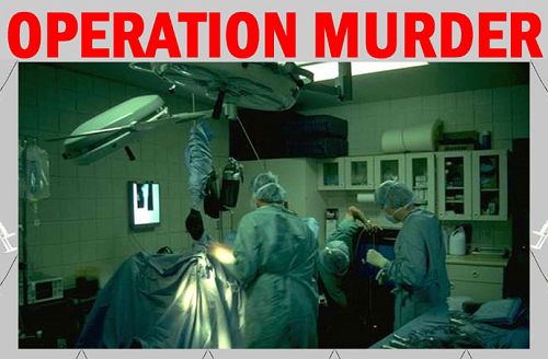 Operation Murder murder mystery party game