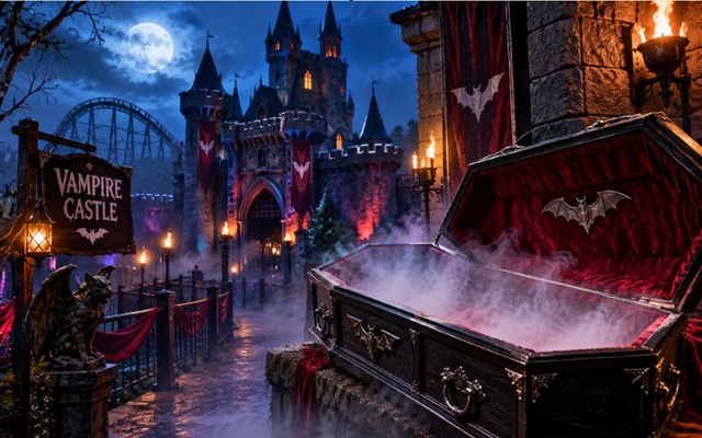 The Mystery of the Vanishing Vampire murder mystery game